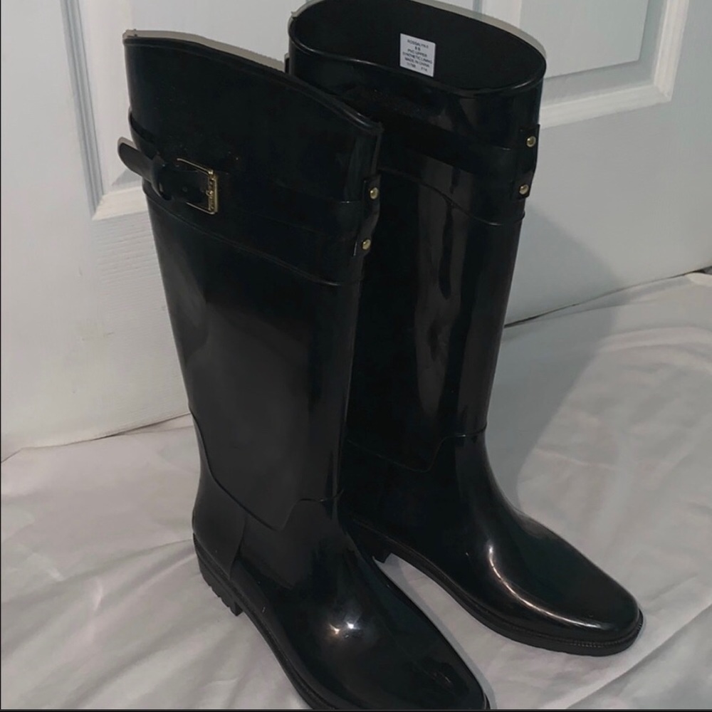 RALPH LAUREN RAIN BOOTS w/ BUCKLES
